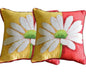 Tache Floral Loves Me Not Daisy Tapestry Throw Pillow Cover (9046) - 2 Piece - Pillow Cover