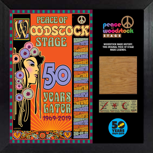 Woodstock Stage Collectible #1- Peace Of Stage LLC- {{Product type}}