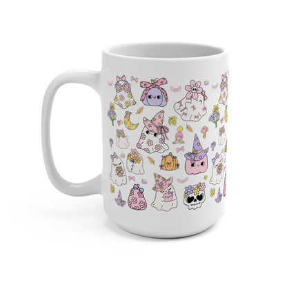 Pastel Goth Halloween Mug - 15oz - Mug
