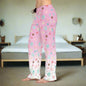 Cute Paw Print Women's Pajama Pants - Cozy & Comfortable - - Clothing, Pajamas