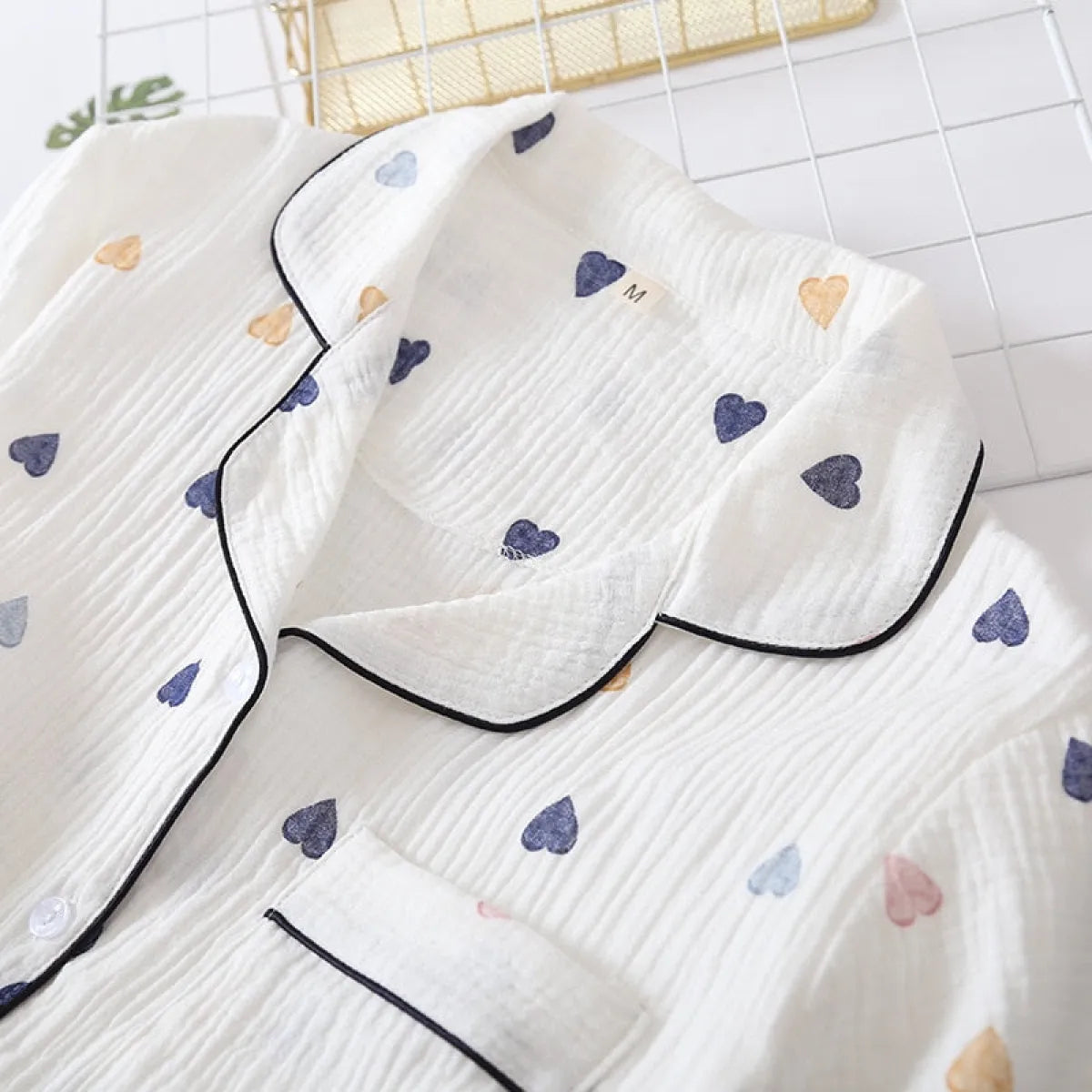 Cute Short Sleeve Home Pajamas - -