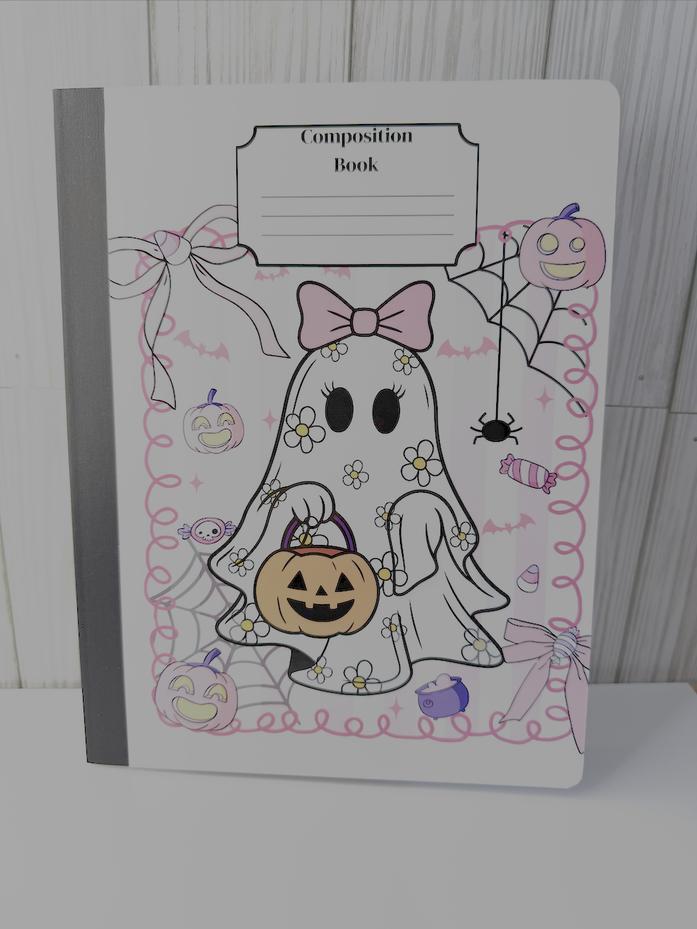 Girly Ghost Composition Books - - Journal