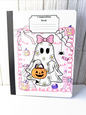Girly Ghost Composition Books - - Journal