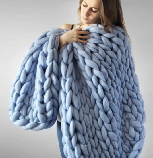 Handcrafted Polyester Blanket - Kia Day Design