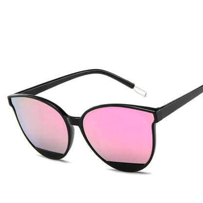 Vintage Brand Sunglasses with UV400 Black Pink one