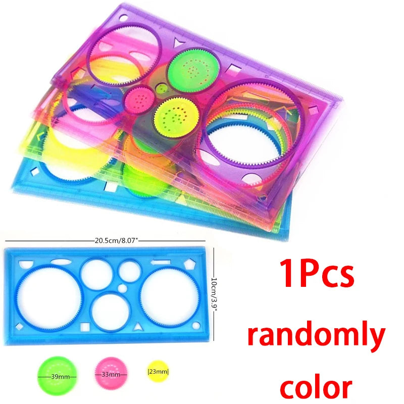 Rainbow Paper Classic Gear Spirograph Set