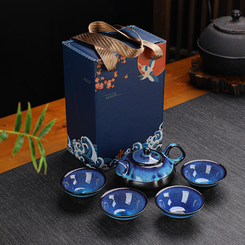 Artistic Ceramic Tea Set - Antique kettle tea set - tea set