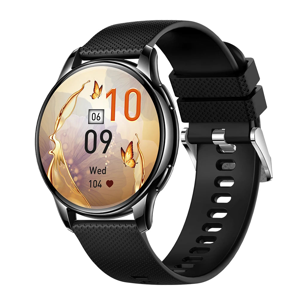 Smart Watch Ladies AMOLED Screen BT Call 300mAh