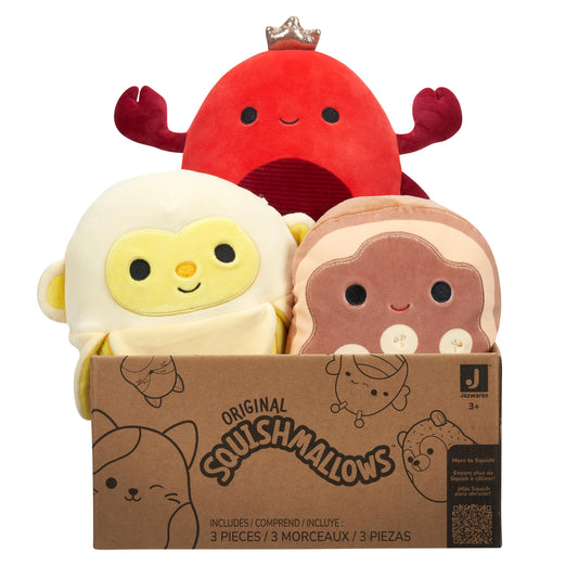 Squishmallows Surprise Trio Plush Box - n a - stuffed animal