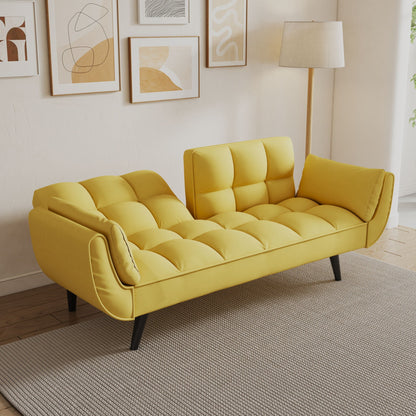 Sofa Soft Two Armrests Throw Pillow Pillow Comfortable Fit Apartment Bedroom Small Space- Unique Piece Furniture- {{Product type}}