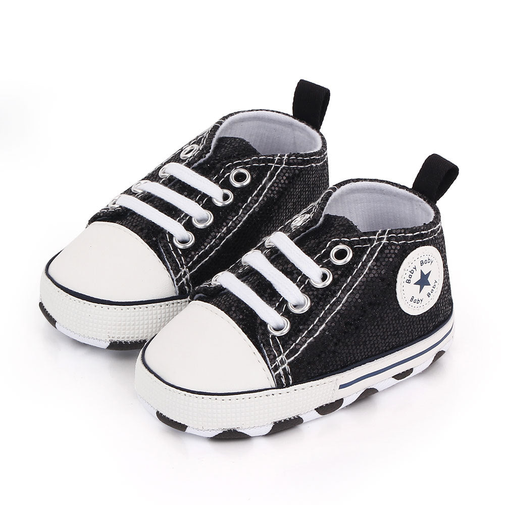 Fashionable Cute Canvas Shoes for Newborn Babies - - baby shoes