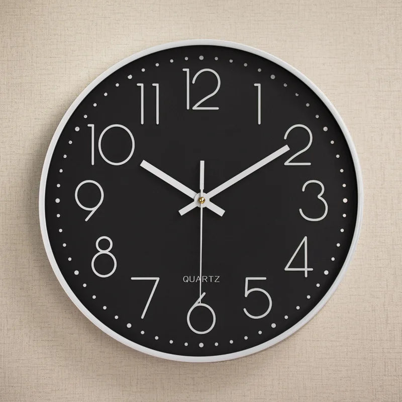 10 Inch Aesthetic Minimalist Large Mechanic Clock Wall