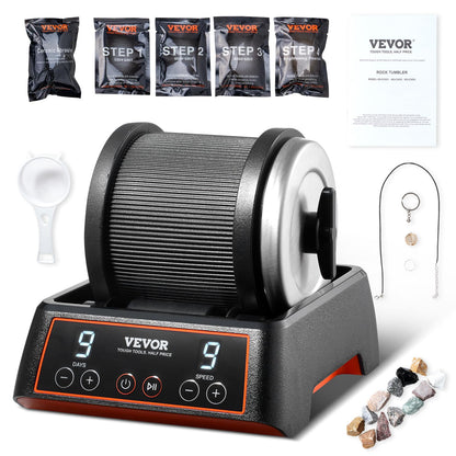 VEVOR Gem Master Rock Tumbler Kit - - rock tumbler