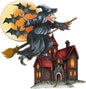 Witch Halloween Door Decor by G. DeBrekht - - Door Hangers
