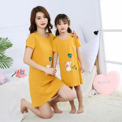 Summer Girls Nightgown Pajamas - Kia Day Design