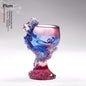 Lacquerware Decorative Cup Ornament – Four Gentlemen Motif - Plum Blossom Cup Small - Drinkware