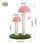 Mushroom Shaped Cat Scratching Posts - AMT0125PK 1 Set - cat scratcher