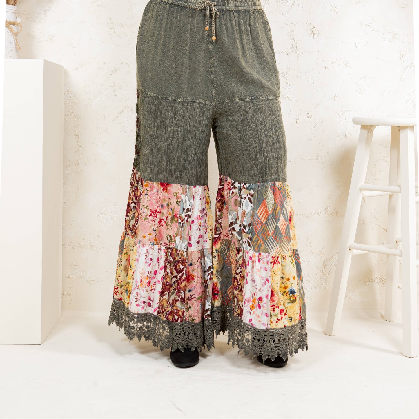 60's Bohemian Bell Bottom Pants- DoodleBug's- {{Product type}}