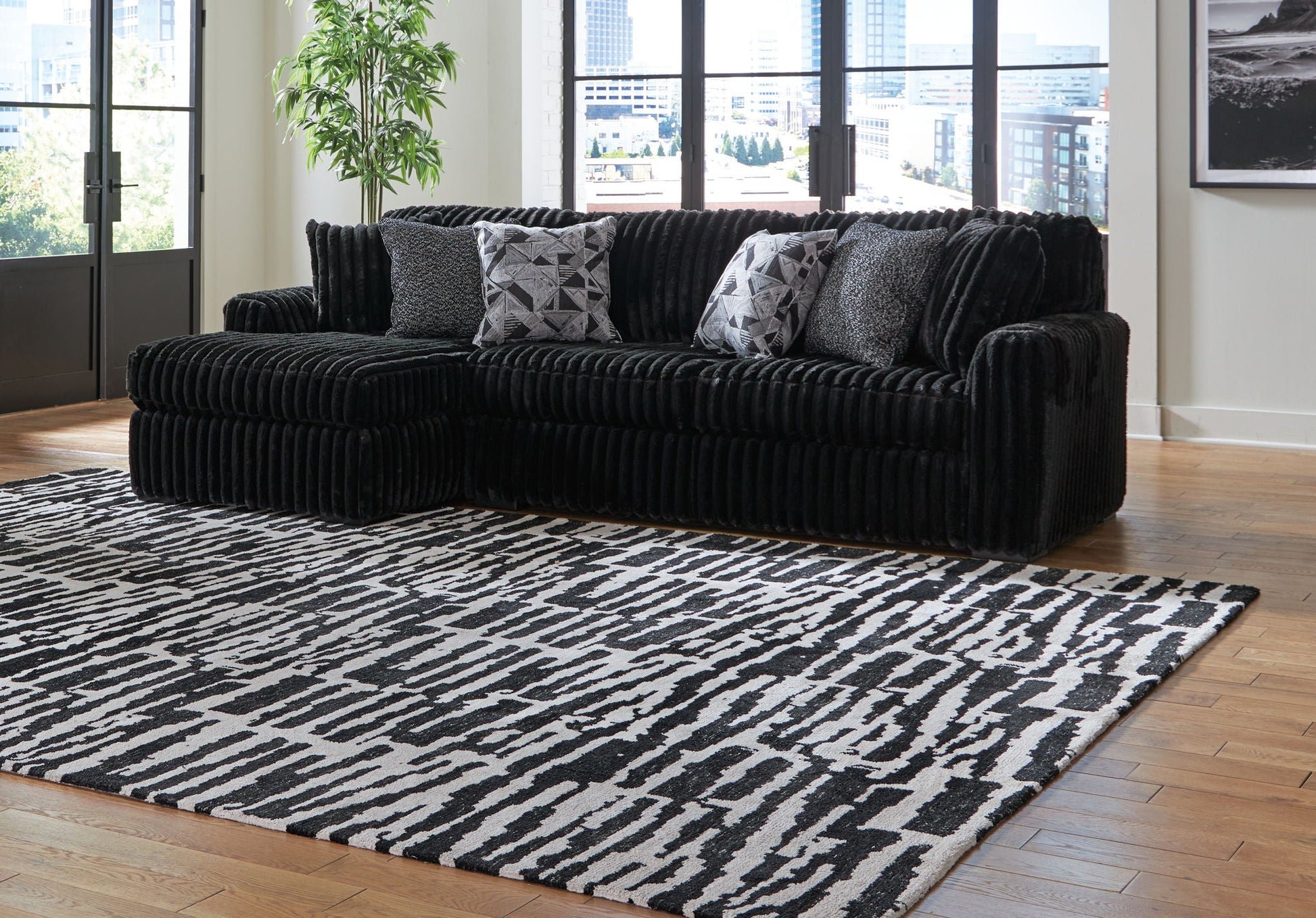 Midnight-Madness - Sectional - - Stationary Sectionals