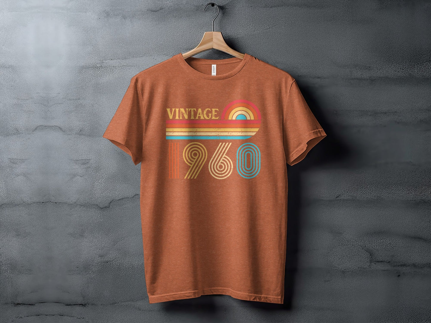 Retro Vintage 1960 Graphic Design Cool Style T-Shirt- Cloud 16 Clothing Co.- {{Product type}}