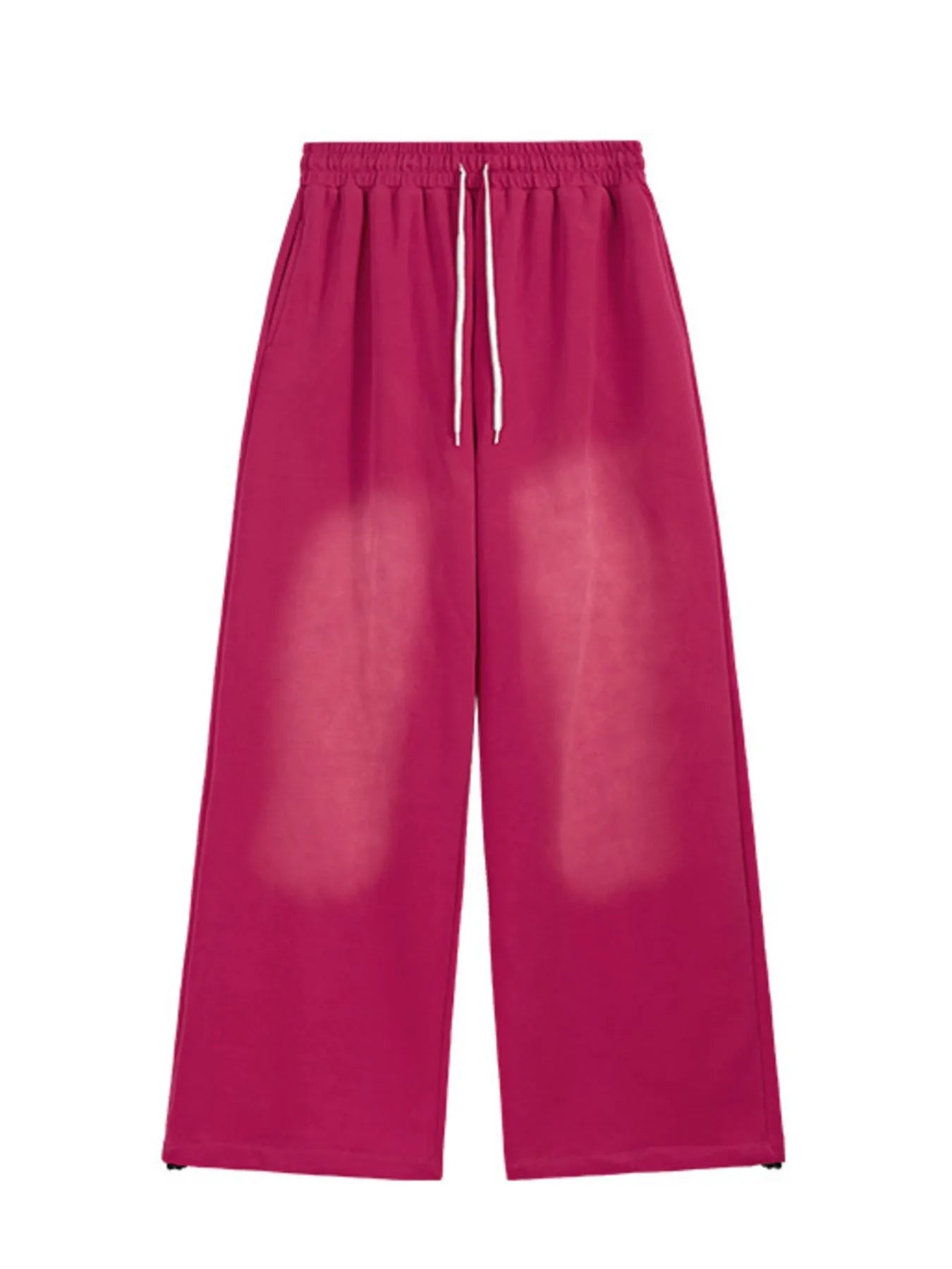 Men's Drawstring Wide Leg Comfort Pants - -