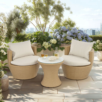 Kono - Chat Set Outdoor Furniture- Unique Piece Furniture- {{Product type}}
