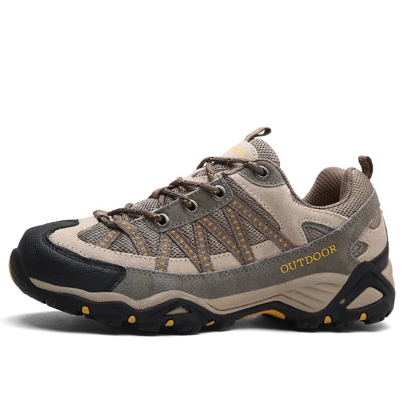 Wear-Resistant Hiking Shoes Non-Slip Climbing Canvas