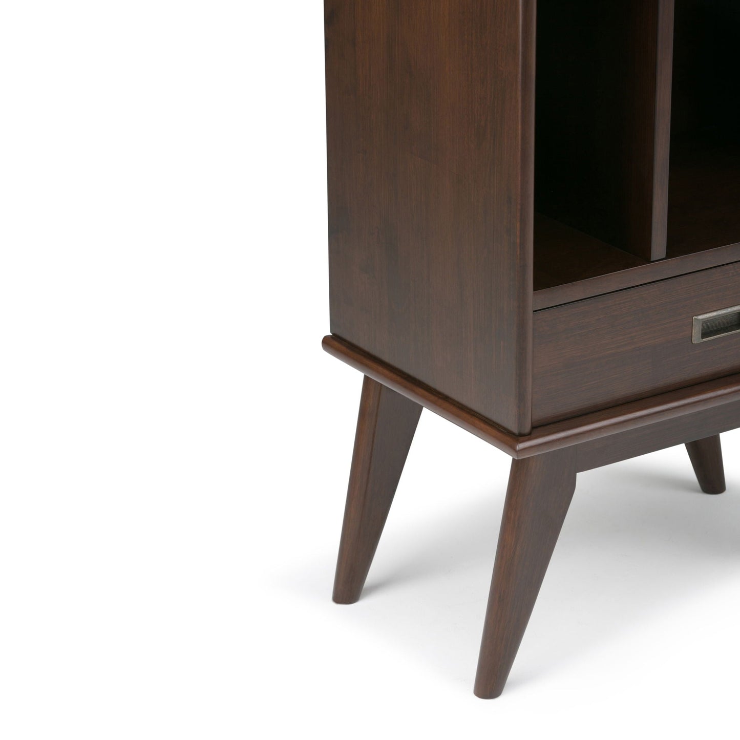 Draper - Mid Century Wide Bookcase And Storage Unit- Unique Piece Furniture- {{Product type}}