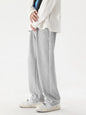 Men's Plus Size Casual Loose-Fit Sweatpants - Gray -