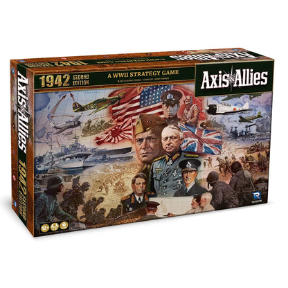 Axis & Allies: 1942 Second Edition - WWII War Miniatures Strategy Board Game - n a - game