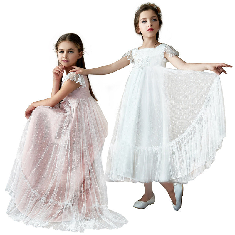 Flower Girl Dress for Girls - Princess Gown Outfit - - dress