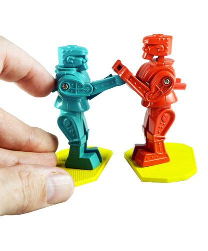 Mini Rockem Sockem Robots - Classic Dueling Game Replica - Classic - toy