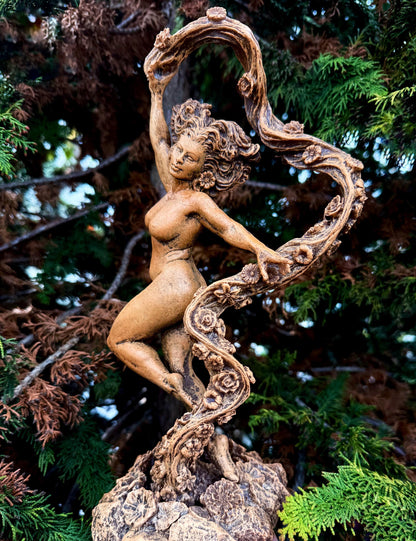 Gaia Statue: Goddess of the Earth | Mythological Gods Figurine | Myths and Legends Statue |Statue for Nature and Fantasy Art Lover Decor - -