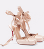 Pig Nose Bow Stiletto Sandals