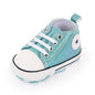 Fashionable Cute Canvas Shoes for Newborn Babies - Green 13cm - baby shoes