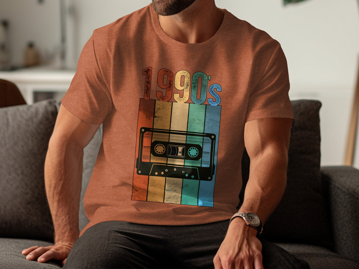 Vintage Cassette Tape with 1990s Design Retro T-Shirt- Cloud 16 Clothing Co.- {{Product type}}