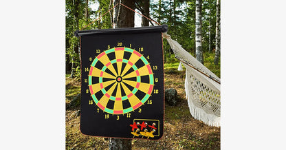 2 in 1 Magnetic Dartboard