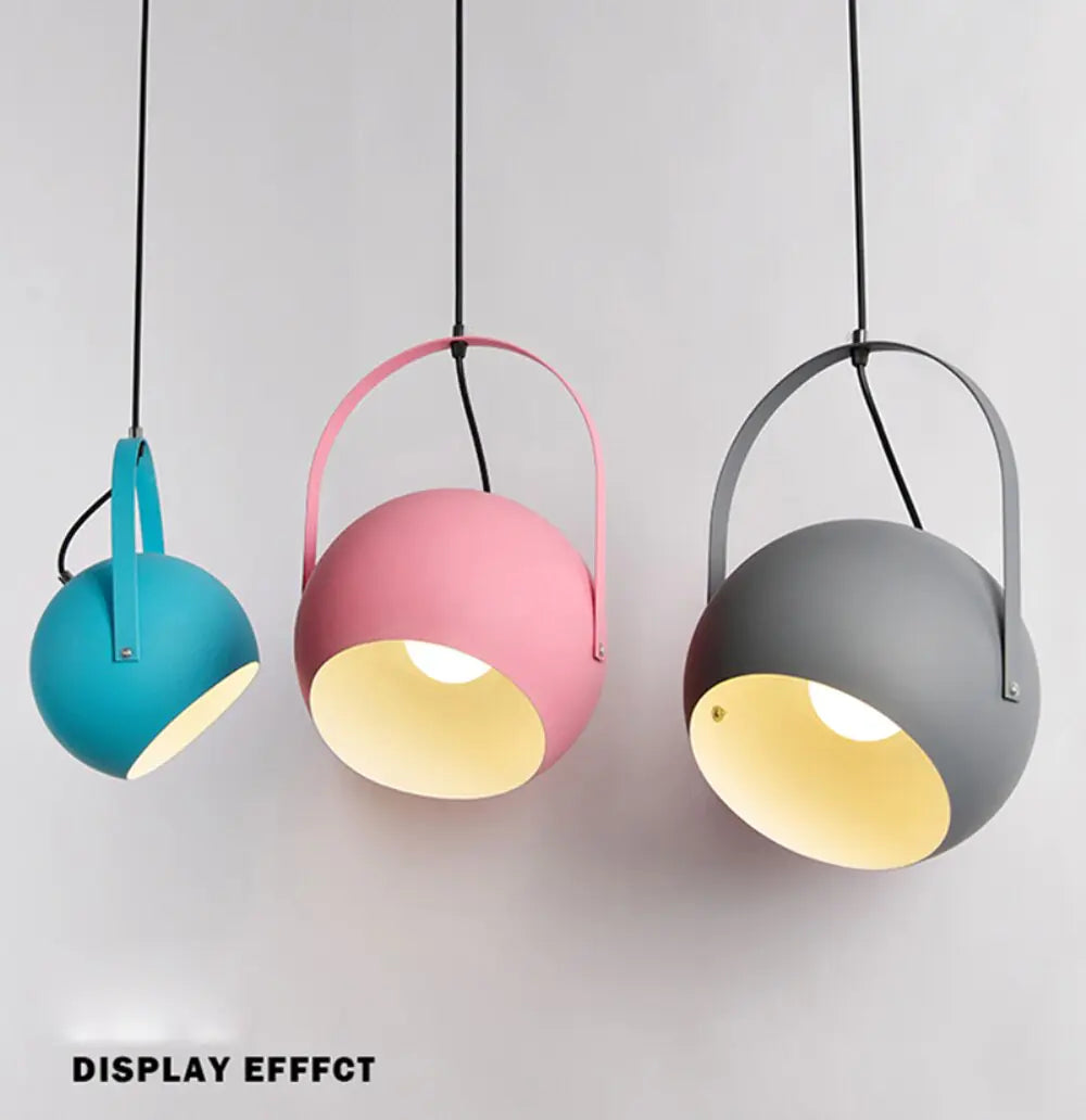 Colorful Spot Pendant Lights