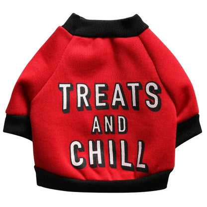 Dog Winter Halloween Outfit Red Medium