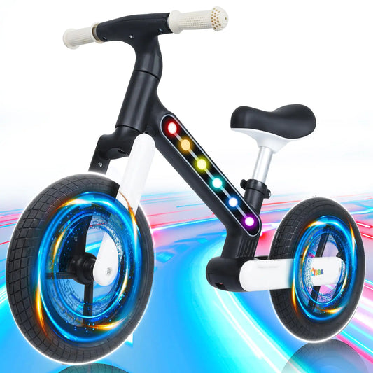 2-5 Year Old Toddler Balance Bike with Adjustable Handlebar & Seat - Kia Day Design