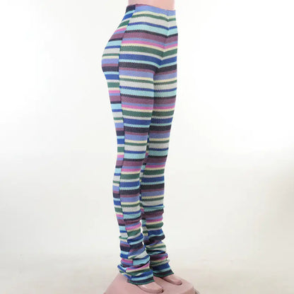 Kelly Striped Knitted Pants