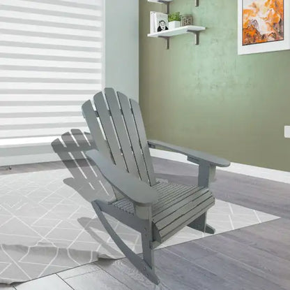 Wooden Adirondack Chairs - Grey - chair