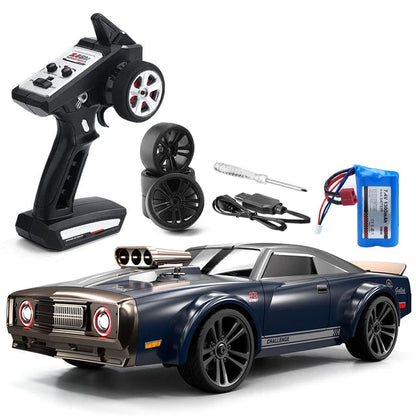 High Speed RC Car Vehicles Muscle Car IPX4 Waterproof Gift Toys RTR for Kids Kia Day Design