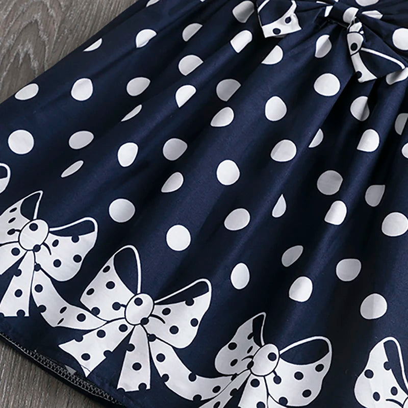 Sleeveless Polka Dot Dress