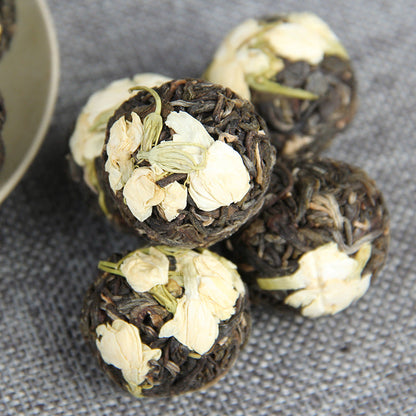 Pu’er Jasmine Tea Dragon Ball – Pu’er Tuo Tea (500g) - - Asian Teas