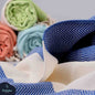 Herringbone Turkish Towel - Dark Blue - Towels