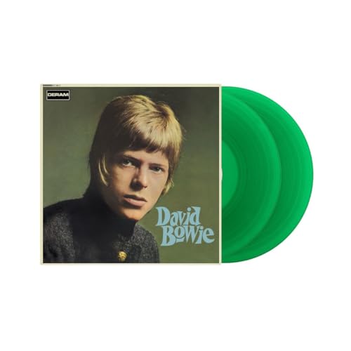 David Bowie - David Bowie (Deluxe Edition) [Transparent Green 2 LP] [Vinyl]- Paladin Vinyl- {{Product type}}