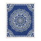 Chinese Floral Flannel Blanket – Soft Printed Throw in Multiple Sizes - 5 Style - Blankets
