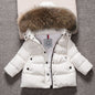 Baby Down Jacket for Boys and Girls - White - Coat