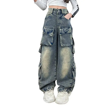 Cargo Jeans for Girls